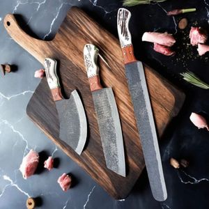 Ensemble de couteaux de cuisine haute performance avec des lames tranchantes et des manches confortables pour les chefs professionnels et la cuisine domestique - Product Image 3