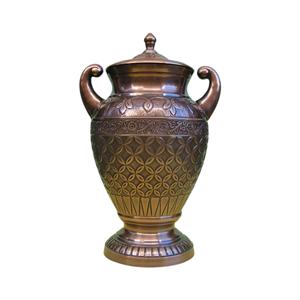 Urne funéraire structurée royale pour les cendres humaines Urne traditionnelle pour les cendres adultes pour les services funéraires Urnes funéraires décoratives - Product Image 1