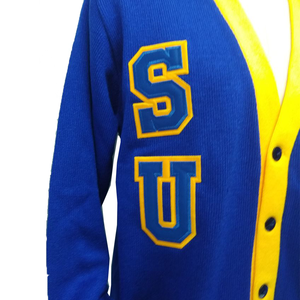 High Quality Kapa Alpha Psi Custom Embroidery Logo Factory Manufactured Knitted <b>Cardigan</b> <b>Sweater</b> Sorority Fraternity <b>Sweater</b> - Product Image 4