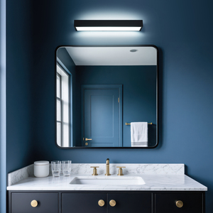 COMBO WT-207-BK Modern <b>Vanity</b> Mirror Wall Lamp with <b>LED</b> Lights Waterproof Dimmable 8W/12W Living Room Use 3-Year Warranty - Product Image 6
