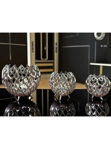 Decorative Metal Cutwork <b>Tea</b> <b>Light</b> Candle <b>Holder</b> (Set of 3) - Product Image 3