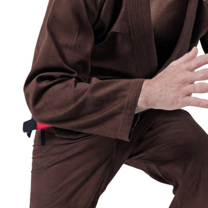 Kimono/Gi de Judo Blanco Profesional Personalizado con Logotipo Frontal, Poliéster/Algodón 280g, Antiencogimiento, para Hombres Adultos - Product Image 4