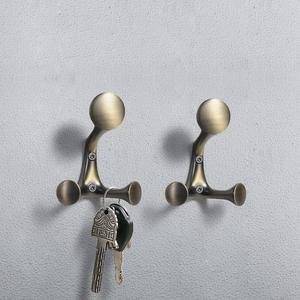 ตะขอแขวนผนังโลหะแบบหนาพิเศษ รับน้ำหนักได้มาก แขวนเสื้อ หมวก ผ้าขนหนู ป้องกันสนิม - Product Image 4