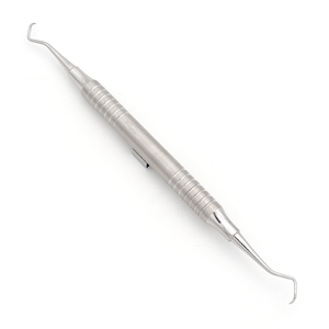 Curette universelle McCALL 13/14S à double extrémité, instrument de détartrage parodontal dentaire, acier inoxydable chirurgical, manche creux - Product Image 1