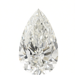 Diamant en vrac certifié IGI 7.01 PEAR VS2, diamant cultivé en laboratoire - Product Image 2