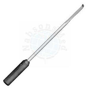 NABSONS MED Élévateur thoracique endoscopique à pointe acérée angulaire à 45 degrés, 10 mm x 17 pouces (43 cm), en acier inoxydable, instrument chirurgical thoracique - Product Image 1