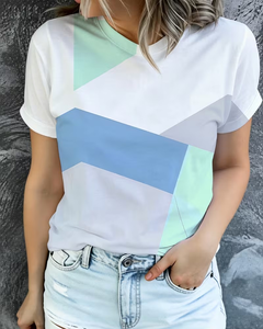 Bangladesh Supplier Custom Brand Women's Plus Size Oversized Eco-Friendly Summer T-Shirts Customized Design Stylish O Neck 100% - Product Image 6