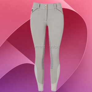 Culotte d'équitation en tricot de coton extensible dans les 4 sens de qualité supérieure Jodhpur culotte d'équitation confortable - Product Image 2