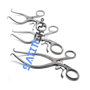 Instrumento ortopédico de alta calidad, cuchillas de 10x13mm, retractor de alambre de resorte Manual alemán de acero inoxidable de 3,25 \ ", no magnético - Product Image 4