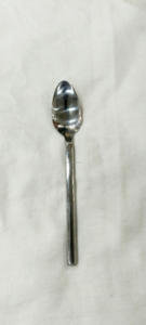 Cuillère et fourchette en acier inoxydable écologique Poignée de conception simple Couverts pour café et thé Cuillère à thé - Product Image 2