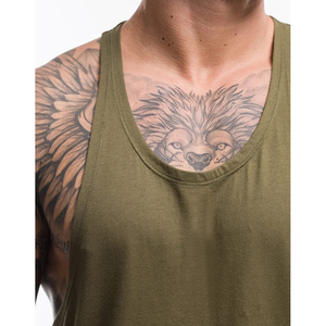 Chaleco Deportivo Elástico para Gimnasio, de Spandex y Algodón, de Secado Rápido, Transpirable, Informal, sin Mangas, Personalizable con Etiqueta Privada OEM - Product Image 5
