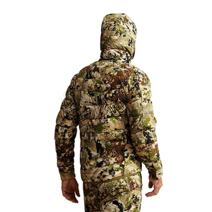 Veste de chasse isolée avec logo personnalisé, veste de chasse rembourrée chaude et imperméable pour hommes, vente en gros - Product Image 3