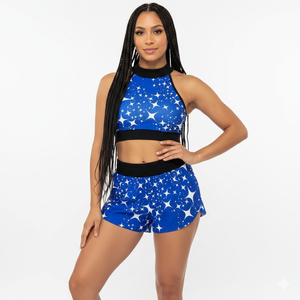 Ensemble d'uniformes de cheerleading pour femmes, logo personnalisé, haut et jupe, tenue de cheerleading, fabricant direct OEM ODM, vêtements de cheerleading - Product Image 2
