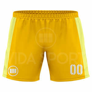 Wholesale Custom Soccer Jersey and Shorts Set Breathable Moisture-Wicking Plus Size Adult Team Uniforms with V-Neck Half Sleeve - Product Image 6