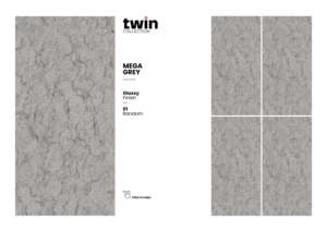 Carreaux de sol en porcelaine de qualité supérieure, finition brillante contemporaine, 60x120cm, 600x1200mm, 24x48 pouces - Product Image 3