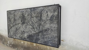 Paneles de Revestimiento de Pared de Piedra de Pizarra Oscura con Brillo Plateado, Acabado Texturizado Natural, Superficie Decorativa para Escaleras y Sala de Estar - Product Image 5