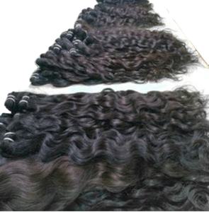 Faisceaux de cheveux TEMPLE tressés, vague naturelle et vague profonde, vente d'usine depuis l'inde - Product Image 3