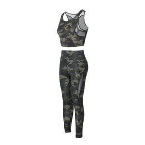 New Arrival Spandex/Polyester Breathable High Quality Yoga <b>Set</b> Wholesale Premium Quality Scoop Neck Women's Yoga <b>Set</b> For Sale - Product Image 4