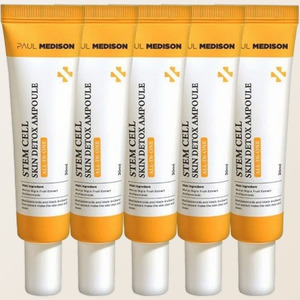 Suero facial coreano K-Beauty Polmedison Stem Cell All-in-One Detox Ampoule 30ml 5 piezas Hecho en Corea - Product Image 4