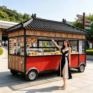 Carrito <span class=keywords><strong>de</strong></span> Comida Móvil Personalizable con Cocina Completa y Equipamiento Comercial para Platos <span class=keywords><strong>de</strong></span> <span class=keywords><strong>Chorizo</strong></span> y Tacos - Product Image 1
