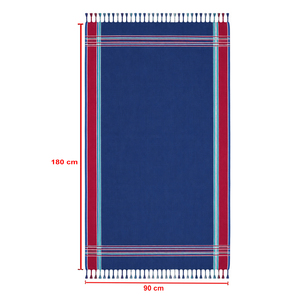 Serviette Kikoy rayée de luxe moderne 100 % coton de haute qualité, séchage rapide, écologique, collection premium à prix de gros en Inde - Product Image 6