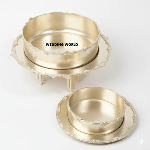 Tazón de Chocolate de Metal Martillado, Forma Redonda, Diseño de Tazón para Dulces, Última Colección de Ramadán, Elegante Tazón para Chocolate - Product Image 3