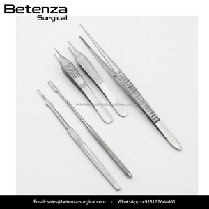 Ensemble professionnel d'instruments de chirurgie plastique en acier inoxydable pour lifting du visage et du front - Product Image 4
