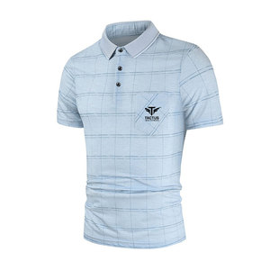 Polo homme en coton 100% de qualité supérieure, dernier design, vêtements décontractés, couleur personnalisée. - Product Image 1