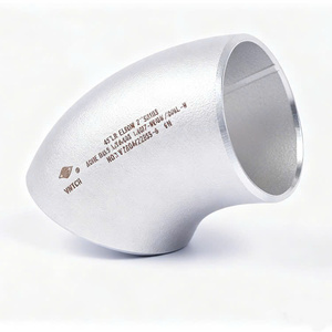 Coude à long rayon à 45 degrés en acier inoxydable allié ASME B16.9 A SA403, DN15 à DN300, haute pression, usage pétrochimique - Product Image 1