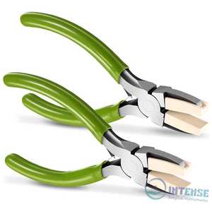 Alicates de punta fina dobles de nailon y acero inoxidable para joyería, herramientas de bricolaje, abalorios, bucles, modelado de alambre, fabricación de joyas y otras manualidades INTENSE - Product Image 1