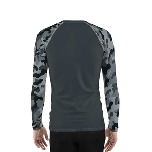 Rashguard unisexe 2025 personnalisé avec logo imprimé de haute qualité en Spandex/Nylon à séchage rapide - Product Image 4