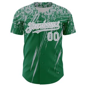 Maillot de baseball col en V 100 % coton biologique imprimé sérigraphié haute qualité, manches courtes entièrement boutonnées, antibactérien, idéal pour l'été - Product Image 2