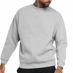Sweat-shirts d'hiver pour hommes avec logo personnalisé brodé, effet délavé, 100% polyester extensible, vêtements de sport de performance légers - Product Image 1