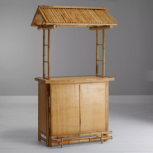 Muebles de Exterior Ecológicos y Resistentes, Juego de Bar de Bambú Vietnamita de Alta Calidad para Uso Comercial en Exteriores, Restaurantes y Hogares - Product Image 1