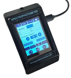 Spectrophotomètre couleur portable avancé de haute précision 400-700 nm par Sensegood Instruments pour l'industrie des peintures et des revêtements - Product Image 1