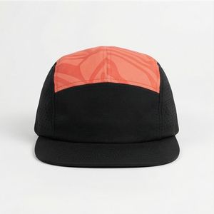 Gorra Negra con Parte Superior Naranja, Gorras de Béisbol para Mujer, Nuevo Estilo de Moda, Diseño Relajado, Estilo Elegante para Caballero, Algodón Adaptable - Product Image 1