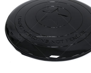 Cubierta de rueda de repuesto para <span class=keywords><strong>Defender</strong></span> 2020-2025 estilo estrella de cinco puntas - Product Image 3