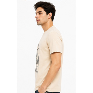 <b>Men</b> Cotton T <b>Shirt</b> OEM ODM Custom Logo Short Sleeve Crew Neck Premium Wholesale Clothing Supplier Wholesale <b>Men</b> Cotton T <b>Shirt</b> - Product Image 4