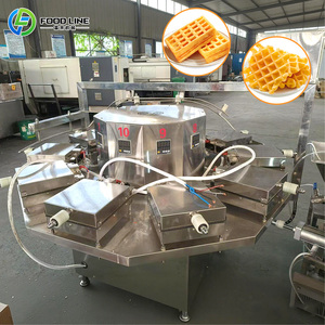 Gaufrier rotatif grande capacité avec revêtement antiadhésif et contrôle de température pour petit-déjeuner - Product Image 5