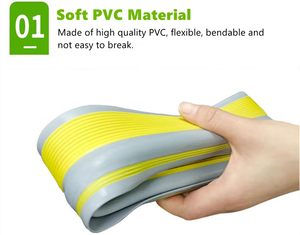 Cao su cầu thang góc <span class=keywords><strong>TRIM</strong></span>, Non-Slip bước Tread L hình dạng cầu thang cạnh bảo vệ - Product Image 5