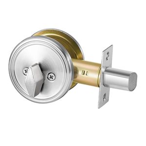 Serratura a Cilindro Singolo Rotonda in Metallo, con Chiave su un Lato, Adatta per Porte Interne ed Esterne di Dimensioni Standard, Serrature per Mobili - Product Image 5