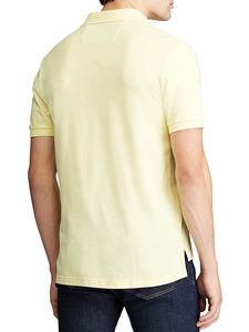 Chemises polo de style oversize, broderie, chemises polo en coton noir, boutonnées, jersey de rugby, rayures, manches courtes, t-shirt pour hommes - Product Image 4