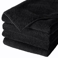 Handuk Salon Wanita Model Jacquard Katun Terry Super Lembut, Penyerap Dingin Sekali Pakai, Laris Manis, Set Handuk Pengering Rambut dan Tangan