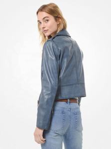 Women's Custom-Size Genuine <b>Leather</b> <b>Jacket</b> for Autumn Winter Spring Wholesale for Cold Weather - Product Image 3