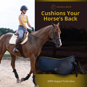 Nouveau saut à cheval de luxe équitation tapis de selle anglais - Product Image 5