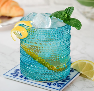 Verres à cocktail, à eau ou à jus rétro vintage en verre, cadeau <span class=keywords><strong>de</strong></span> luxe pour hôtesse ou <span class=keywords><strong>de</strong></span> déménagement, verre à vin gaufré - Product Image 6