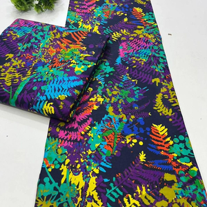 . Tissu authentique nigérian africain imprimé wax et Ankara 100 % coton pour vêtements de mode – Marché sud-africain - Product Image 4