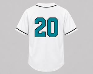 Maillot de baseball en gros, vêtement de sport respirant, uniforme à boutons intégraux, anti-humidité, haut de sport en polyester respirant - Product Image 3