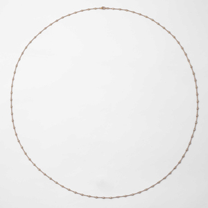 Collier chaîne en or massif 14 carats avec diamant de laboratoire de 2,85 carats, style délicat, bijou élégant, cadeau pour son anniversaire - Product Image 1