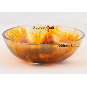 Bol et plat de service en résine écologique – Résistant au lave-vaisselle, bol de présentation pour dattes et chocolats, design moderne personnalisable - Product Image 5